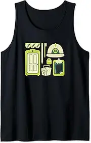 [Disney] Pixar Monster's Inc. Icons Mashup Tank Top