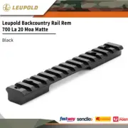 Leupold Backcountry Rail Rem 700 La 20 Moa Matte Black Bergara #le171335