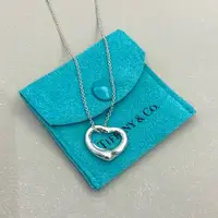 在飛比找PopChill優惠-[二手] Tiffany &co OPEN HEART 簍空