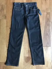 Joes Jeans The Brixton Straight Leg Jeans in James Dark Blue Black Boys 10 *NEW*