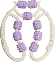 Generic Muscle Roller for Legs Massage Rollers for Muscles Cellulite Roller Leg Roller for Thigh, Violet