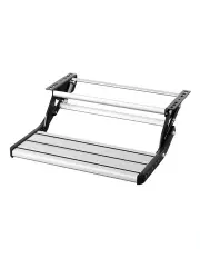 [Weisshorn] Aluminium Folding Caravan Step Single 200kg in Silver