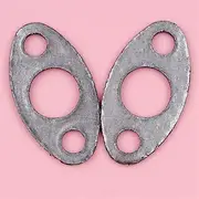 2pcs Lot Exhaust Muffler Gaskets GX35 GX35NT HHT35S UMK435 Trimmer Brush Cutter Lawn Mower Engine Spare Part Chainsaw Exhaust System