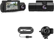 Dash Cam Dual Camera 4K Compatible for Car Video Recorder UHD Night Vision Dashcam 24h Parking 170°FOV 2 Drive dvrs Registrator(A8 Dash Cam,No TF Card)