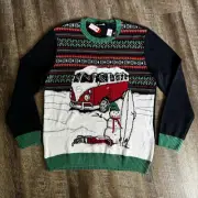 Travis Mathew Christmas Sweater Mens XXL VW bus Pullover