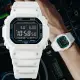 【CASIO 卡西歐】G-SHOCK 科幻體驗 智慧藍芽 數位方形電子錶(DW-B5600SF-7 防水200米)