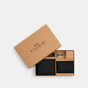 Boxed 3-In-1 Wallet Gift Set In Signature Canvas