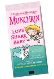 MUNCHKIN LOVE SHARK BABY Booster Expansion Pack - Steve Jackson Games