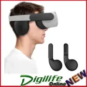 Silicone Ear Muffs for Oculus Quest 2 VR Headset, Headphone Extension Cover Acce