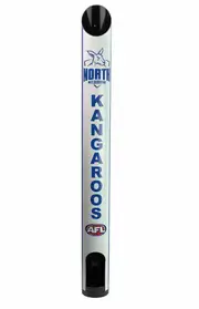 Personalised North Melbourne Kangaroos AFL Stubby Holder Dispenser