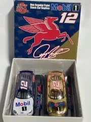 Racing Champions Jeremy Mayfield #12 Mobile 2 Car Set - 24 KT Gold, 1/64