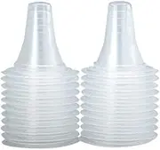 20 Counts Ear Thermometer Probe Covers/Refill Caps/Lens Filters for All Braun ThermoScan Models and Other Types of Digital Thermometers Disposable Covers