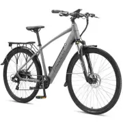 NNEDSZ Progear Bikes E-Sierra Hybrid E-Bike Mens 700c*18" in Shadow