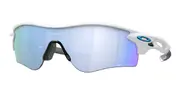 Oakley OO9206 RADARLOCK PATH Asian Fit Polarized 920692 Men's Sunglasses White Size 138