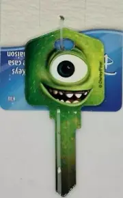 Monsters Inc - Mike and Sully House Key Blank - Collectable Key - Disney - Pixar