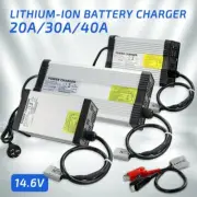 14.6V Lithium 12V 20A/30A/40A AC/DC Battery Charger For Lithium Iron LiFePO4 AU