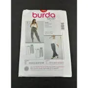 Burda Women's Parachute Pants Pattern 7400 - Size 8-34 - Uncut