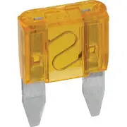 Narva Automotive Fuses - Mini Blade, 20 Amp, 50 Pack
