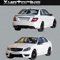 在飛比找蝦皮購物優惠-XM碳纖維精品 BENZ C CLASS W204 10-1