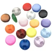 100 PC Pearl Buttons Clothes Round Craft Buttons Flatback Buttons