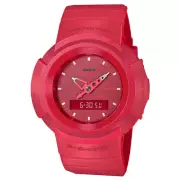 Casio G-Shock Classic AW-500 Series Analog-Digital Red Watch GShock AW-500BB-4E