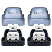 Recoil DB12P 2 Way Power Distribution Block 1 X 0/2/4 Gauge In 2 X 4/8 Gauge Out
