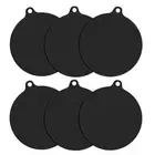 6 Pcs Electric Induction Hob Protector Mat,-Slip Silicone Mat,Cooktop6285