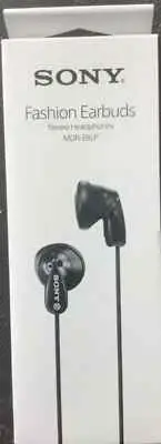 SONY MDR-E9LP STEREO EARBUDS - BLUE-NEW IN BOX READY TO GIFT