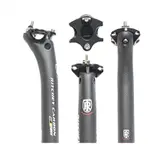 碳纖維座桿 27.2/30.831.6 MM 啞光/光澤 3K 碳纖維 MTB/公路自行車碳纖維座桿輕型座管 350