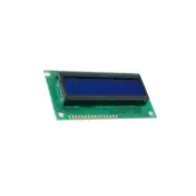 RC1602A-BIW-CSV Display: LCD Alphanumeric STN Negative 16x2 Blue LED PIN: 16R