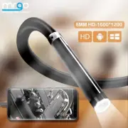 8mm HD Endoscope Camera Waterproof Micro 8 LED IP67 Endoscope for Cars
