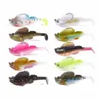 10PCS Dark Sleeper Soft Rubber Body Lure Swimbait Deep Running Paddle Tail Bait