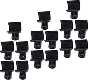 Generic 15pcs Automatic Chicken Waterer Plastic Tee Fittings Practical Poultry Water Dispenser Accessories Easy to Install Tee Fitting Tool for Chicken Quail and Duck Drinking Needs