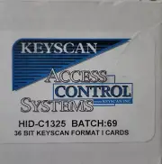 36 Keyscan HID-C1325 36 Bit Printable