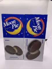 Moon Pie Minis Chocolate 2 Boxes 6 Pies Per Box B/b 02/25