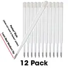12 x RED Parker Style Ballpoint Pen Refills - 1mm Medium Point – FREE USA SHIP!
