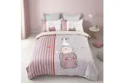Duck Kids Quilt/Doona/Duvet Cover Set - King Single Size