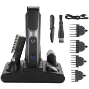 Hair Clippers Multifunctional Men Professional Electric 5 in 1 Body Nose Haircut Machine Kit Beard Trimmer Razor