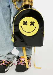 [Y.R.U.] Smiley Face Backpack