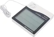 Thermometer LED Temperature Controller Digital Cooler Air Radiator Thermal Bulb Fishpond Program Water Thermostat Brooder Hydrometer Monitor Fish Tank Hygrometer Plastic White