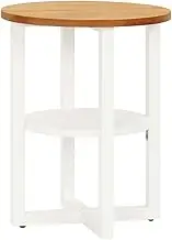 Lamp Table 40x50 cm Solid Oak Wood Home Accent