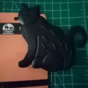 Halloween Tree Topper Black Cat
