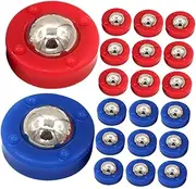 MUSISALY Shuffleboard Game Replacement Parts 20pcs Rollers Mini Bead Set for Tabletop Shuffleboard
