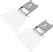 2Pcs Bench Grinder Eyeshield Stainless Steel Tool Shield for Grinder Safety and