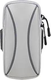 Jogging Phone Holder | Reflective Running Armband Phone Holder - Phone Strap Armband, Holder Case, Phone Bag for Biking, Running, Hiking, Walking