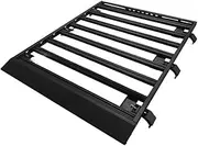Aluminum Alloy Car Roof Rack Flat Roof Travel Frame Compatible for Suzuki Jimny JB74 2019 2020 2021 2022