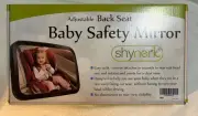 Adjustable backseat baby safety mirror Shynerk New in Box toddler Newborn Infant