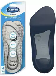 Dr. Scholl’s Tri-Comfort Insoles Comfort for Heel, Arch and Ball of Foot for Men