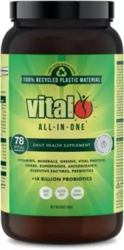 Vital All-In-One Daily Health Supplement 600GM Powder (prev. Vital Greens) Vegan