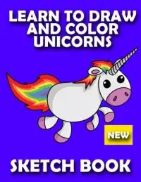 在飛比找博客來優惠-Learn to Draw Unicorns Sketch 